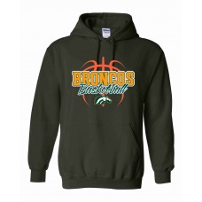 Montville Broncos Basketball Hooded Sweatshirt